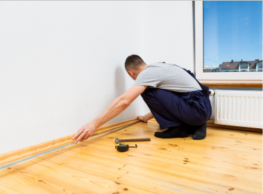 New Baseboard Installation