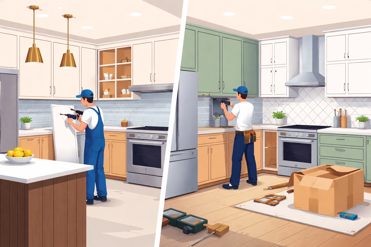 Cabinet Refacing vs Replacing for Modern Kitchens