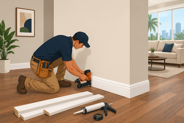 Baseboard Installation Cost in Miami 