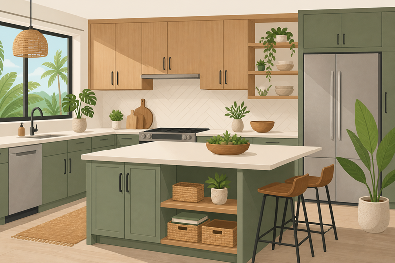 Eco-Friendly Cabinet Refacing Costs for South Florida Kitchens