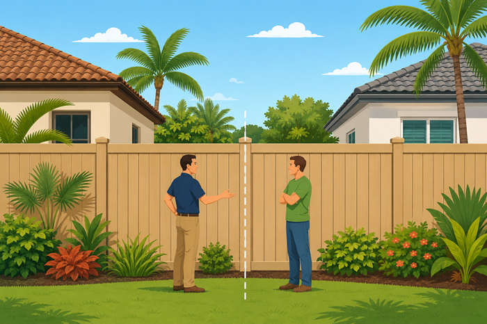 Who Pays for a Shared Fence in South Florida?