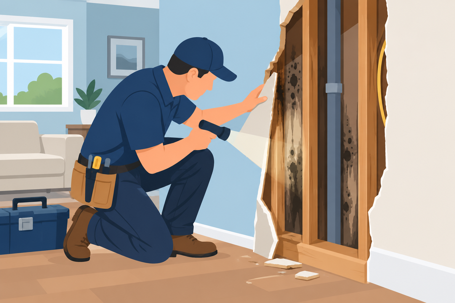 What Happens When Contractors Find Hidden Wall Problems?