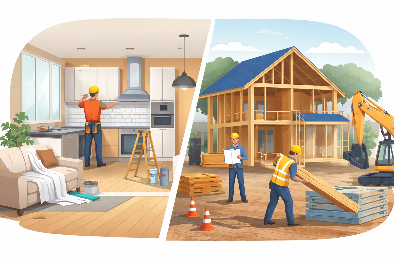 Interior Remodeling vs New Construction: What’s Better?