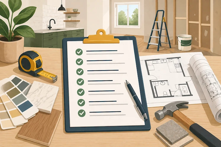 Free Home Renovation Checklist Every Owner Needs