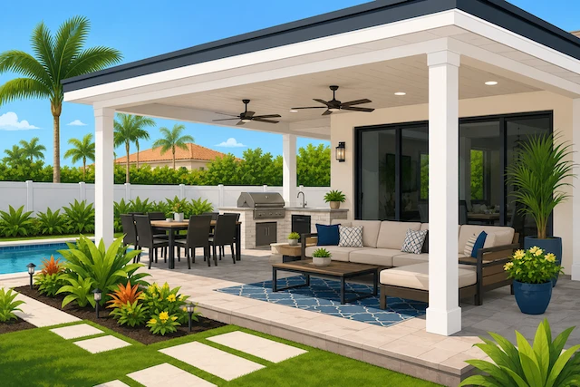 How to Build a Covered Patio That Adds Value to Your South Florida Home