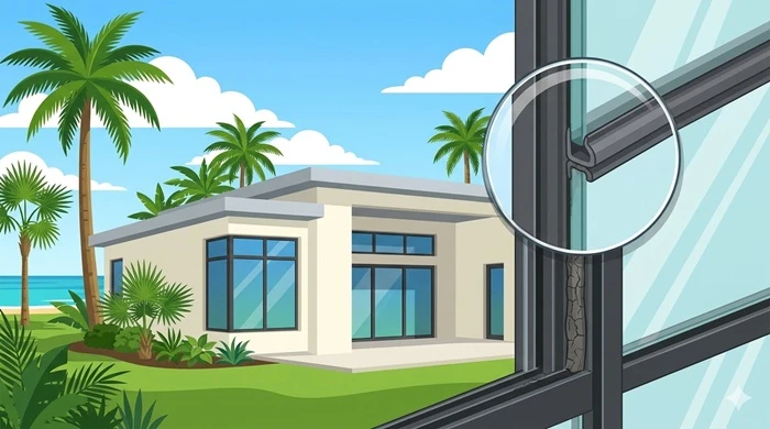 How Long Do Impact Window Rubber Seals Last in South Florida