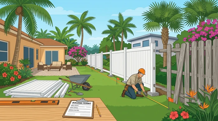 Do You Need a Permit to Replace a Fence in Fort Lauderdale?