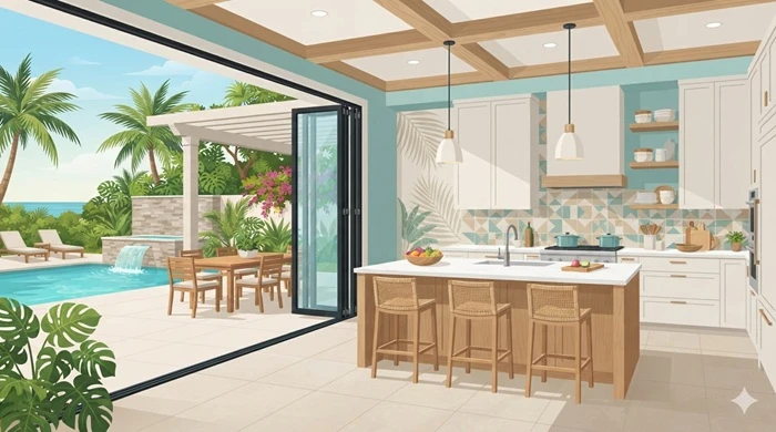 Which Folding Kitchen Windows Work Best in Coastal Homes?