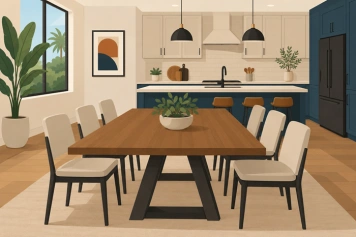 Most Durable Kitchen Table Designs for Hollywood Homes